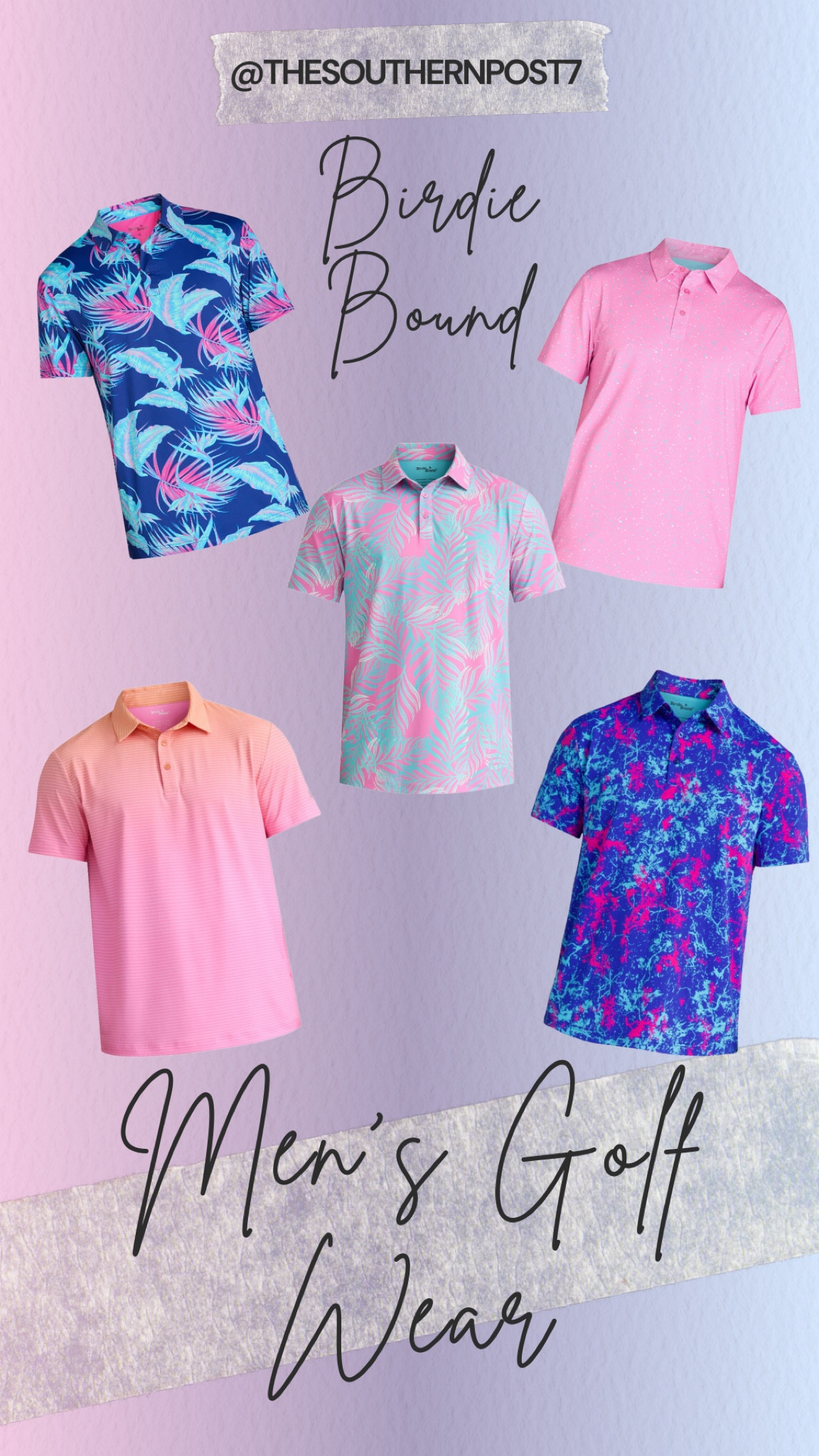 Birdie Bound- Men’s Golf Polos

#LTKFamily #LTKActive #LTKMens