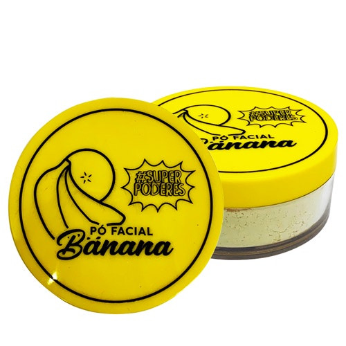 PÓ FACIAL BANANA SUPER PODERES | Shopee (BR)