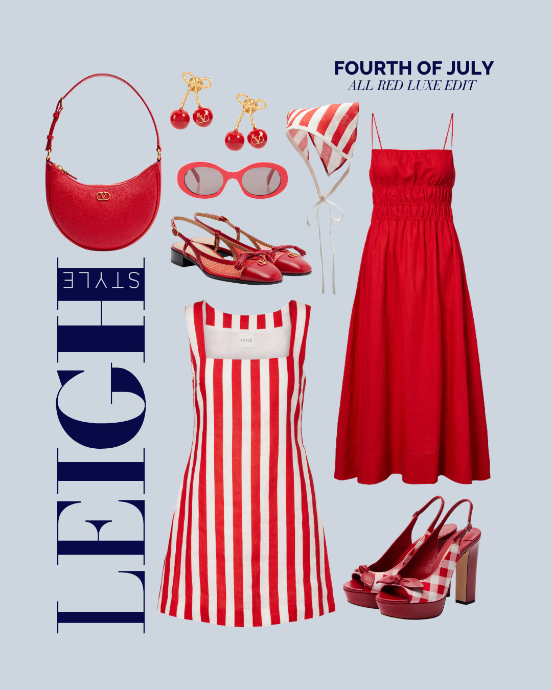 Celebrate the holiday in style with these festive fashion finds. 

#FourthOfJuly #July4thOutfit #HolidayStyle #FestiveFashion #LeighStyle 

 #LTKootd #LTKBeauty