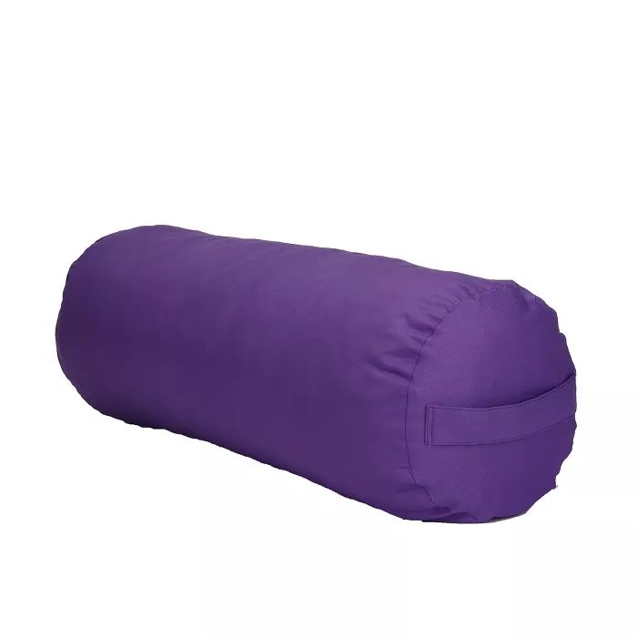 Mind Reader Yoga Round Bolster Cushion Restorative Meditation Pillow | Target