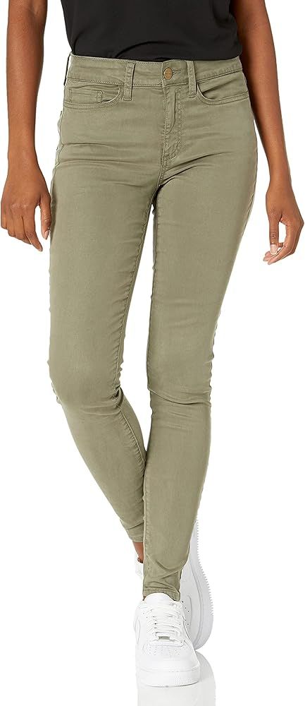 Daily Ritual Women's Stretch Sateen Skinny-fit Pant | Amazon (US)