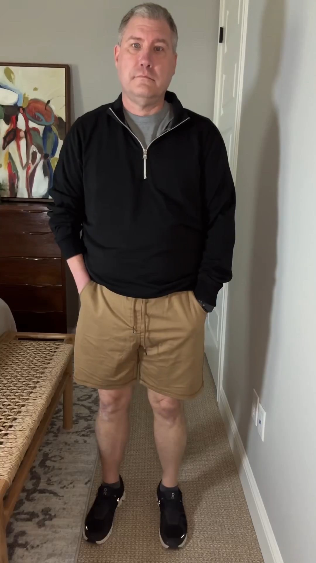 Husband’s fave shorts: super soft knit • all-day comfort • zipper pockets for storage • wear-on-repeat kinda good!

Waist 36- he got a 38/XL (according to the recommended size chart)

#LTKMens