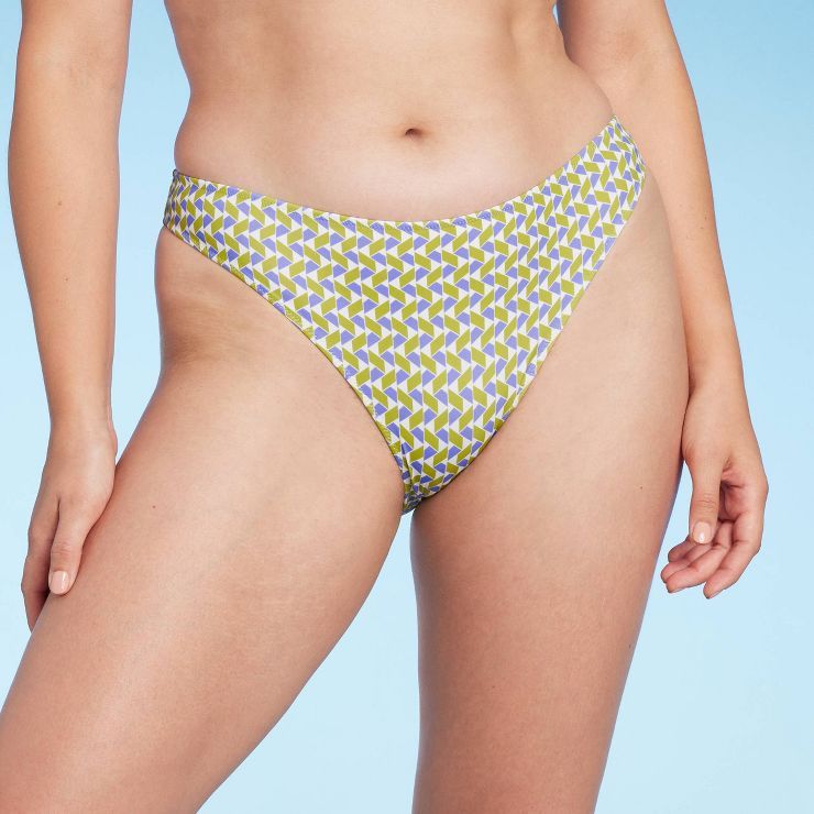 Women's Cheeky Bikini Bottom - Shade & Shore™ Multi | Target