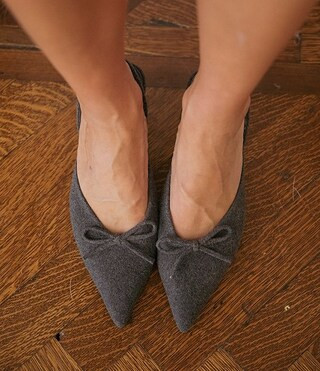 Gianni Bini x Lilly Sisto Sisto Tweed Bow Slingback Kitten Heel Pumps | Dillard's | Dillard's