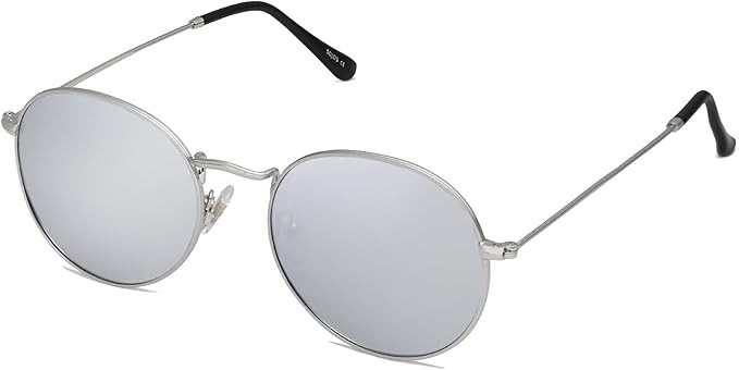 SOJOS Small Round Polarized Sunglasses for Women Men Classic Vintage Retro Shades UV400 SJ1014 | Amazon (US)