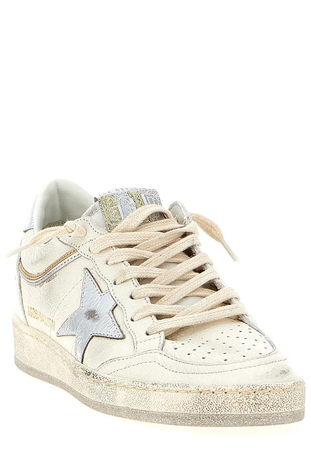 Golden Goose Deluxe Brand Ball Star Lace-Up Sneakers | Cettire Global