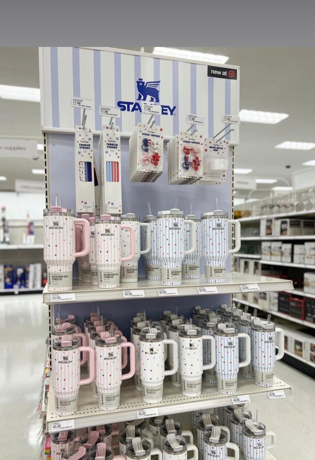 Target knew exactly what they were doing with these 🇺🇸🤍 the cutest Stanley drop for summer + Fourth of July hosting!! The pink details are EVERYTHING 🎀✨ #TargetFinds #StanleyCup #TargetStyle #LTKHome #LTKSummer #LTKFindsUnder50 #TargetRun #StanleyTumbler #SummerFinds #LTKSeasonal

#LTKgrwm #LTKootd #LTKmomlife