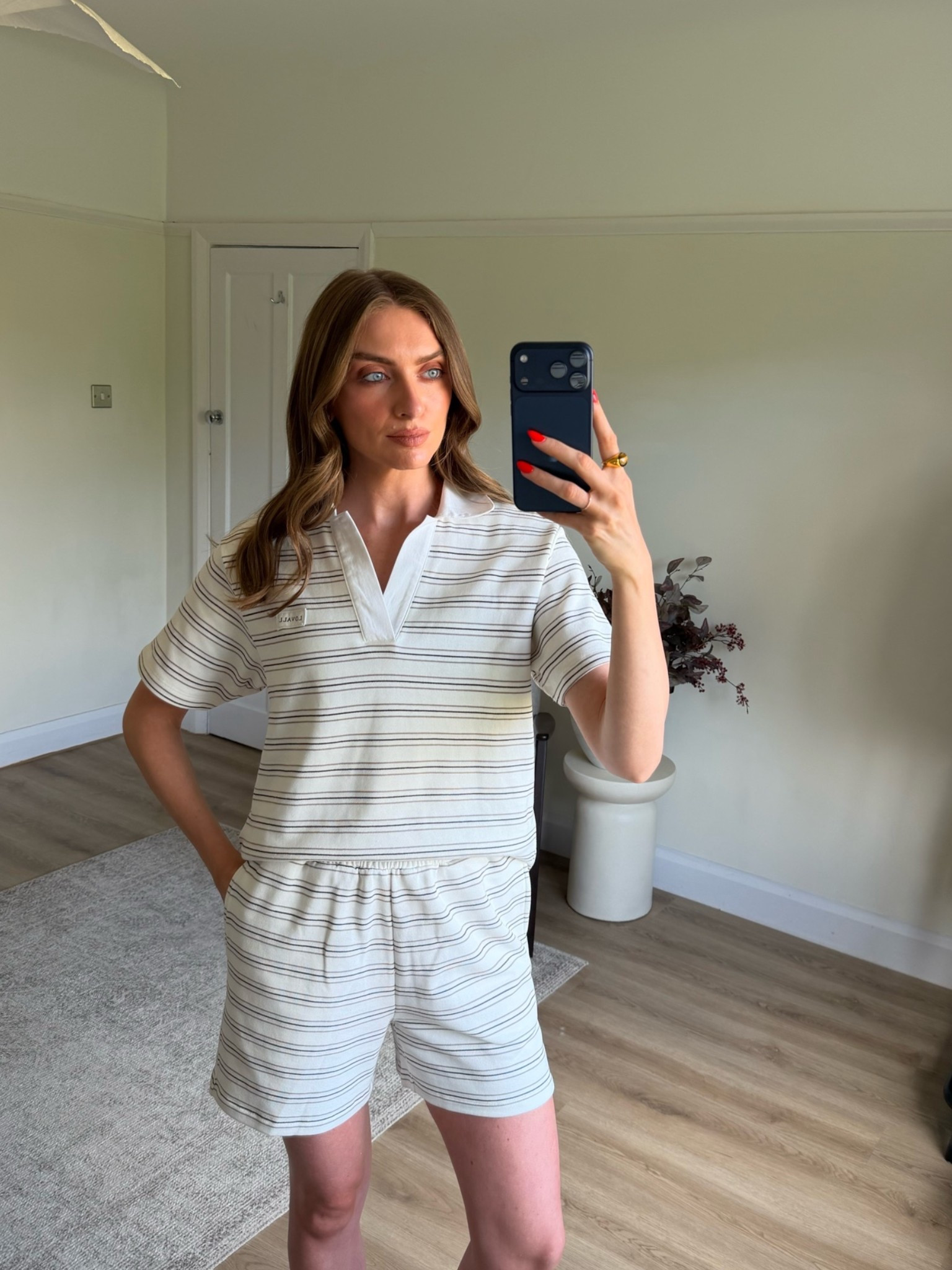 Striped co-ord set
Wearing a UK 8 
True to size

AD @LOVALL