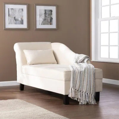 Simple Solid Color Elegant Leisure Chaise Longue Upholstered Chaise Lounge | Wayfair North America