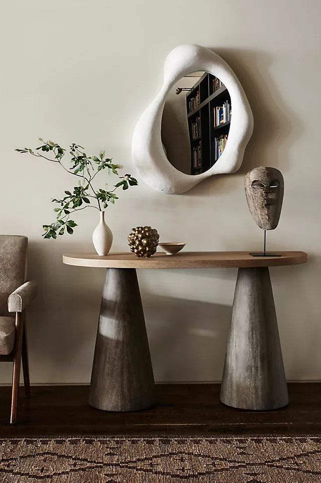 Lemieux et Cie Double Pedestal Console Table | Anthropologie (US)
