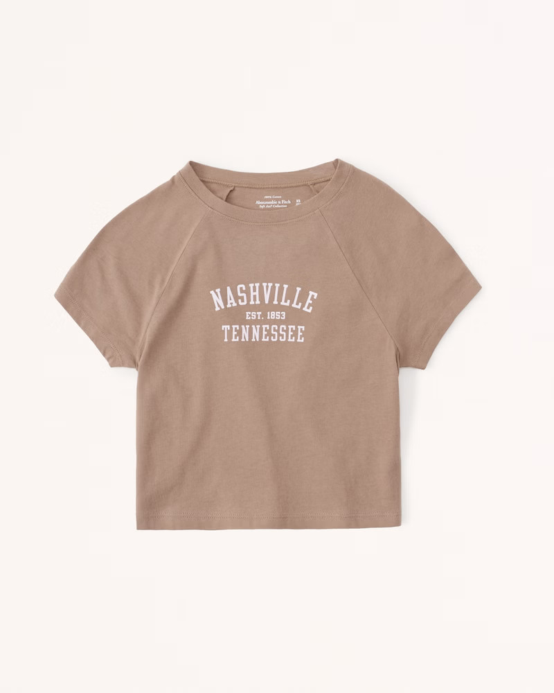 Sporty Short-Sleeve Baby Tee | Abercrombie & Fitch (US)