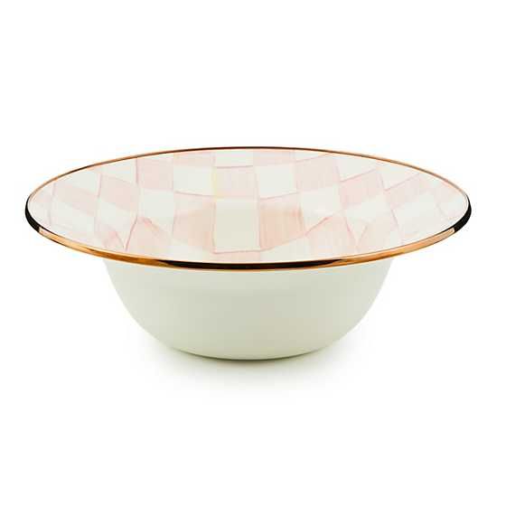 Rosy Check Serving Bowl | MacKenzie-Childs