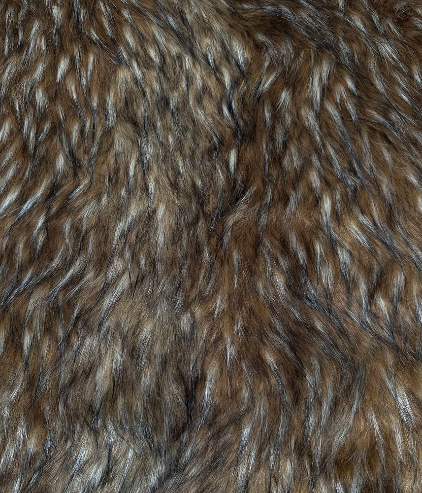 Faux Animal Fake Fur 3-inch Long Pile 1400gram Per Meter, Heavy 65" Wide Fabric Full, Plush, Fluf... | Amazon (US)