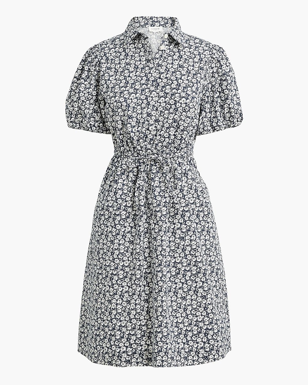 Short-sleeve collared mini dress | J.Crew Factory