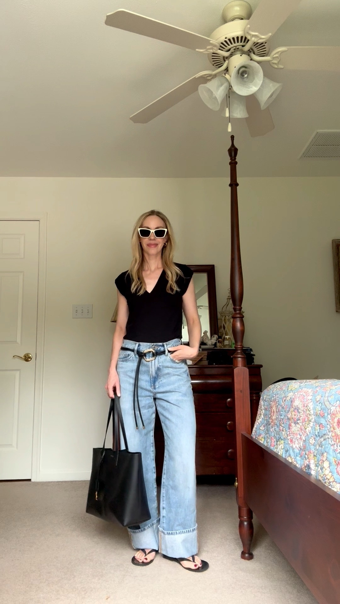 Obsessed with these new jeans from @Zara - the perfect cuffed baggy fit! Under $100

#LTKOver40 #LTKSeasonal #LTKgrwm