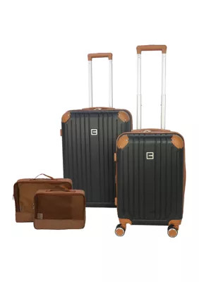 Harlow Expandable Spinner Upright Luggage Set with 2 Packing Cubes | Belk