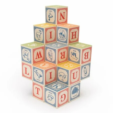 Uncle Goose Classic ABC Blocks | Walmart (US)