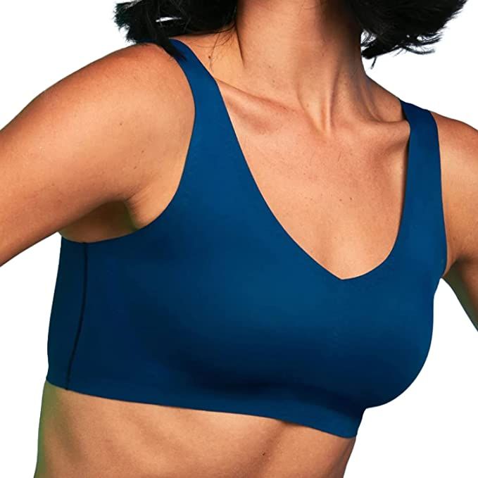 EBY Seamless Bralette | All Fabric Bralette for Women | Removable Pads & No Underwire for All Day... | Amazon (US)