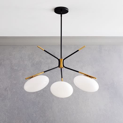 Champignon 3-Light Chandelier | West Elm (US)