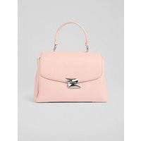 Darcie Pink Leather Top Handle Crossbody bag, Pink | L.K. Bennett (UK)