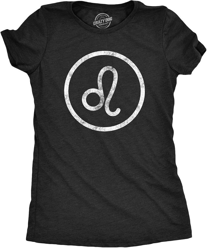 Womens Zodiac Symbol T Shirts Cool Astrology Gift Horoscope Birthday All Star Signs | Amazon (US)