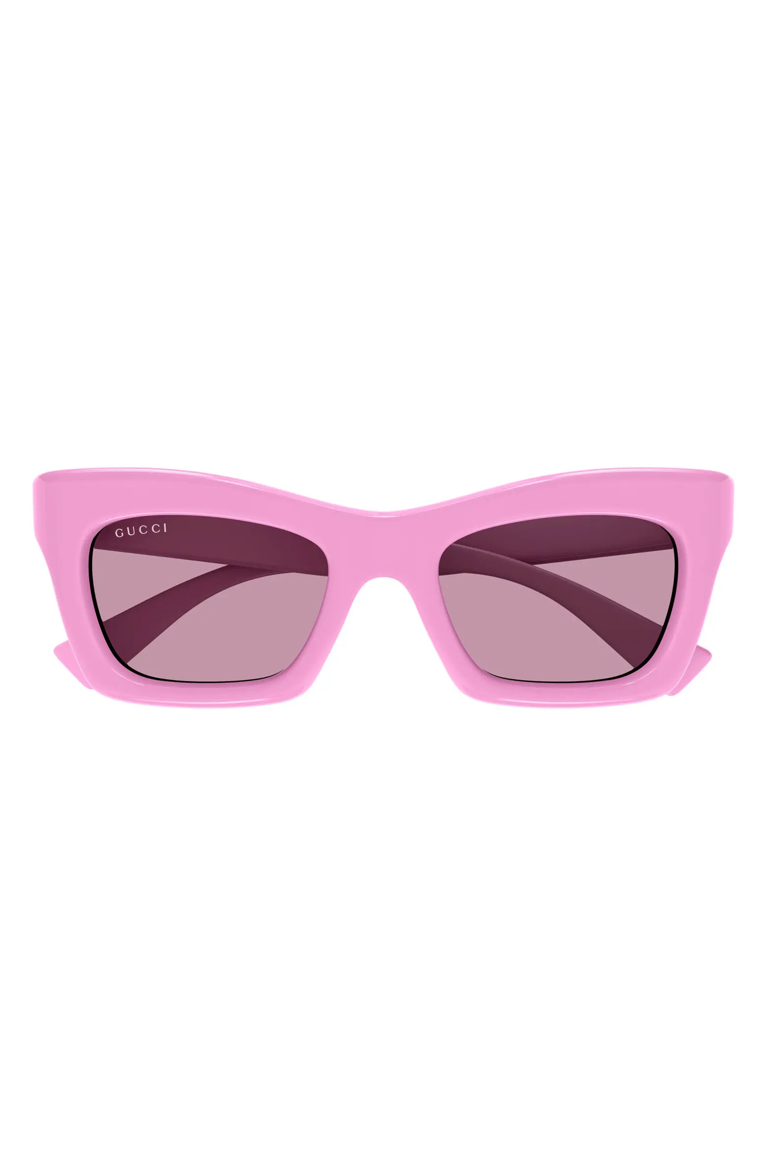 Gucci 50mm Cat Eye Sunglasses | Nordstrom | Nordstrom