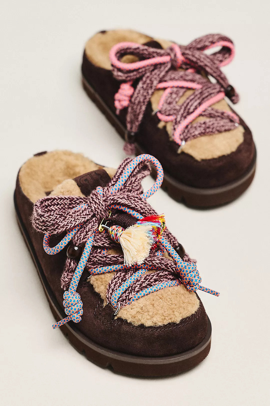 Bibi Lou Cori Sherpa Clogs | Anthropologie (US)