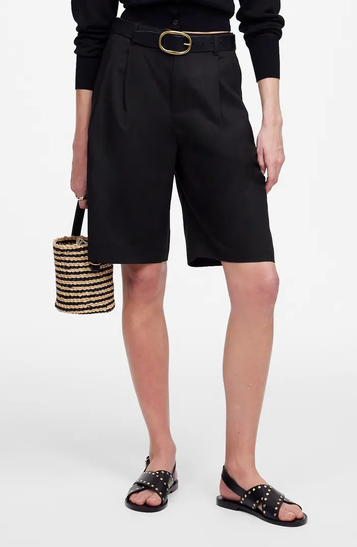 Pleated Relaxed Fit Shorts | Nordstrom