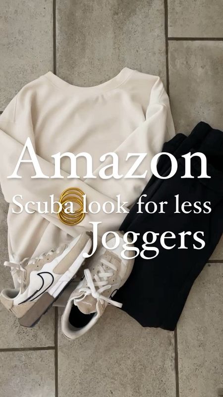  remind me so much of the scuba but a fraction of the cost, amazon quality and fit ✨ 
.
#amazon #amazonfashion #amazonfinds #founditonamazon #joggers #casualoutfit #casualstyle #loungewear #styleover30 #amazonfinds #amazondeals

#LTKfitness #LTKfindsunder50 #LTKsalealert