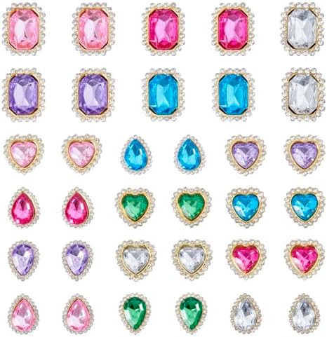 Bling Shoe Charms with Colorful Crystal Rhinestone Jewelry for Croc,Fashion Cute and Luxury Shoe ... | Amazon (US)