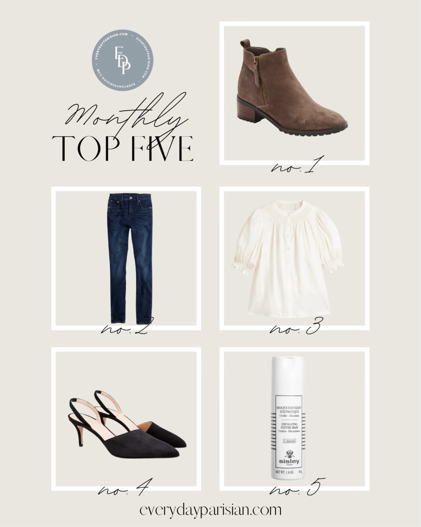 The month’s best sellers for august! You all loved the Boden blouse as much as I did. The Blondo boots were a hit and so were the J.Crew sling backs.

#LTKshoecrush #LTKworkwear