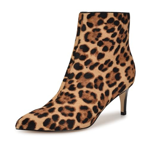 Nine West Women's Sheeba Bootie, Leopard 120, 8.5 | Amazon (US)