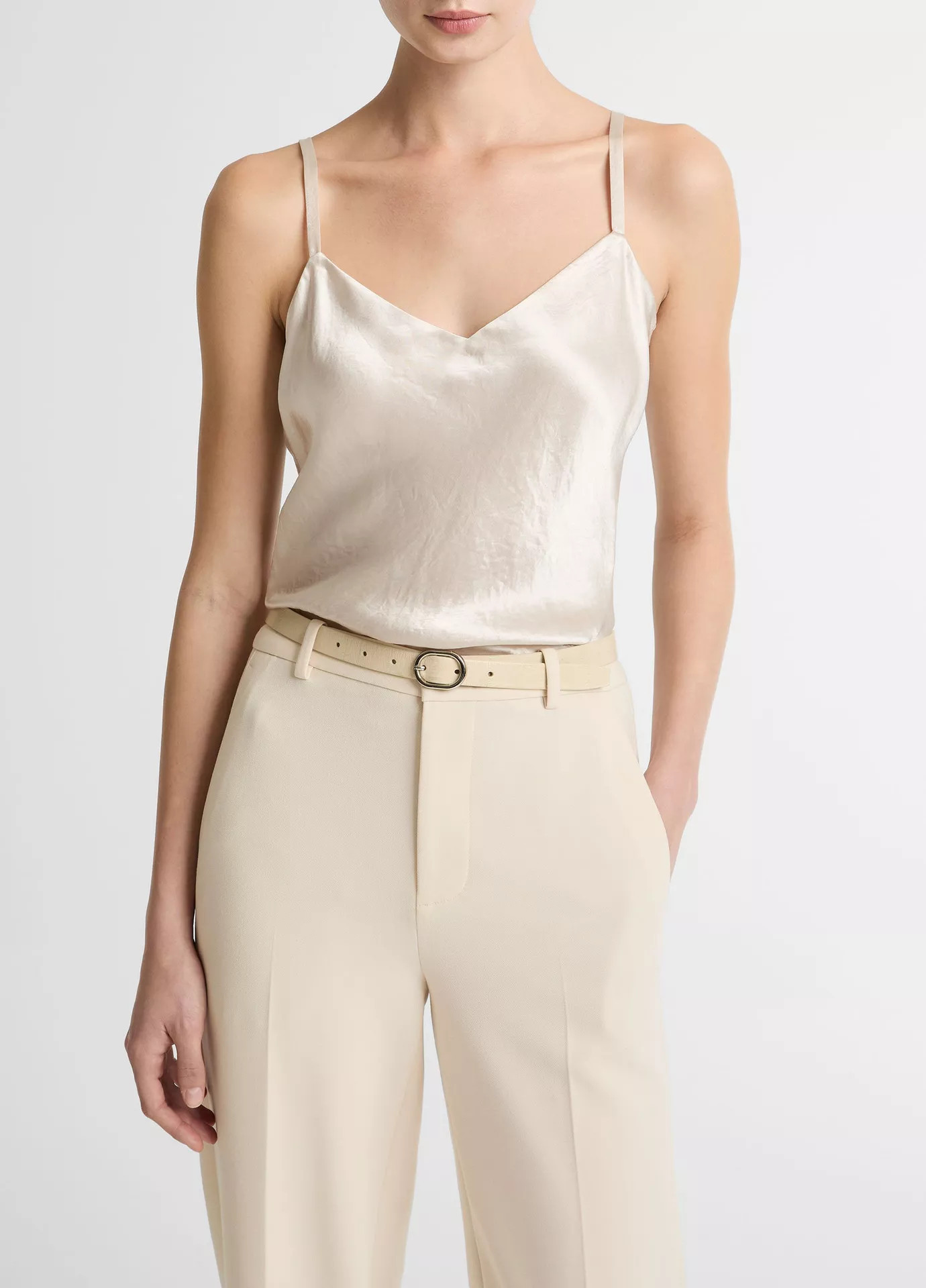 Satin V-Neck Camisole | Vince LLC