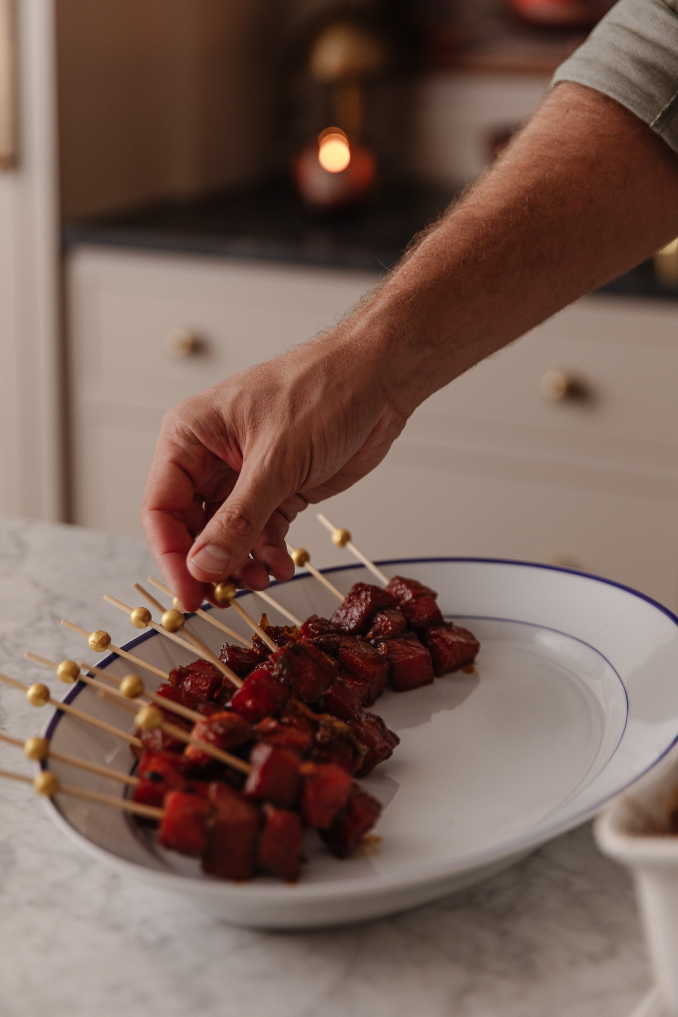 Today on Chris Cooks we're serving up Candied Ham Bites and trust me these are guaranteed to be a hit at your Thanksgiving or holiday get together. Get the recipe at chrislovesjulia.com! 

 #LTKHoliday #LTKHome #LTKParties