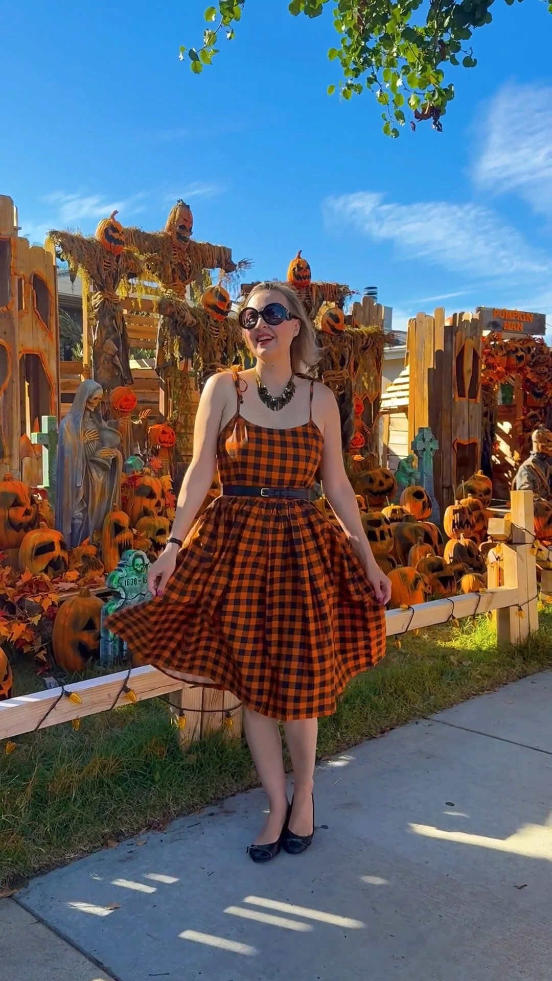 Halloween vintage style dress 🎃

#LTKSeasonal #LTKHoliday #LTKHalloween