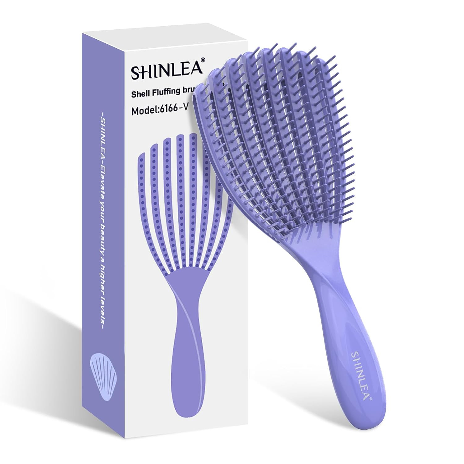 SHINLEA Detangler & Detangling Brush for Curly Hair, Wet Dry Hair Brush | Amazon (US)