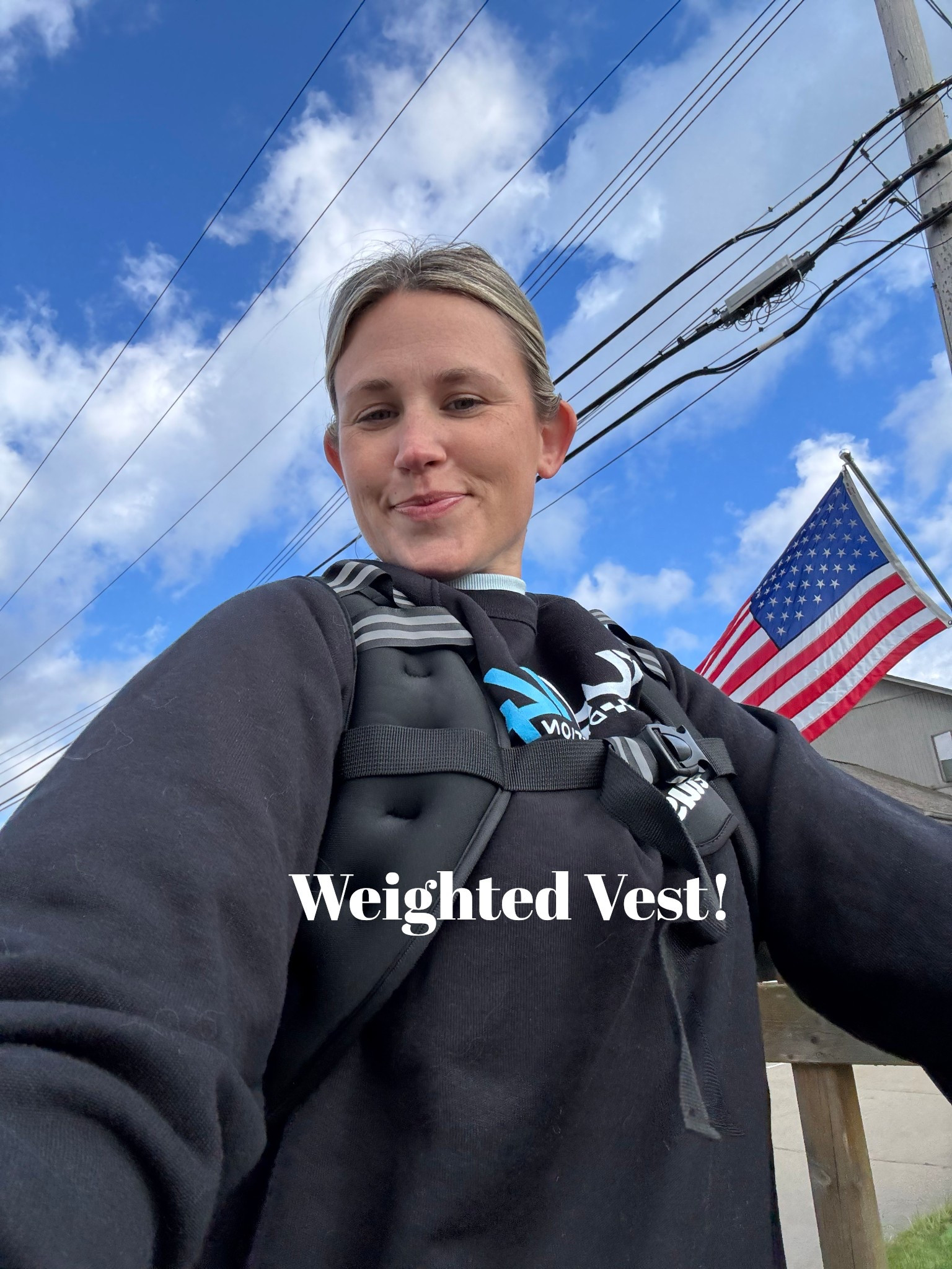 Love this weighted Vest! I got 12lbs