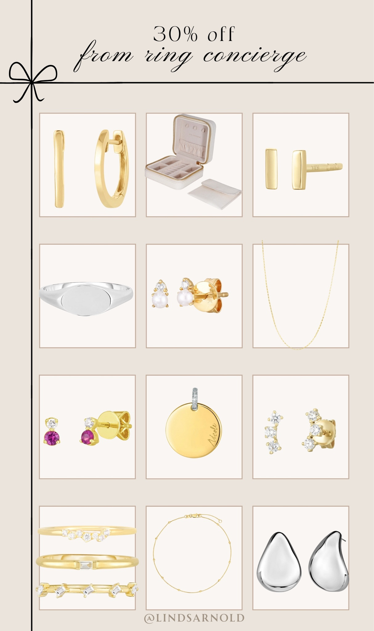 30% off fine jewelry from Ring Concierge!

#LTKSaleAlert #LTKCyberWeek #LTKGiftGuide