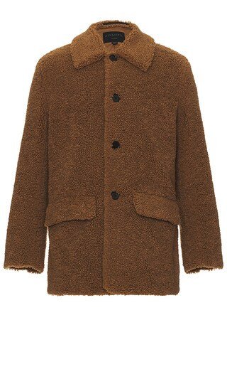 Albian Coat in Toffee Brown | Revolve Clothing (Global)