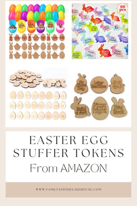 Easter Egg Stuffer Tokens from Amazon!!  Love these! 🐰🐰🐰 #easter #eastereggstuffers 

#LTKkids #LTKSeasonal #LTKfamily