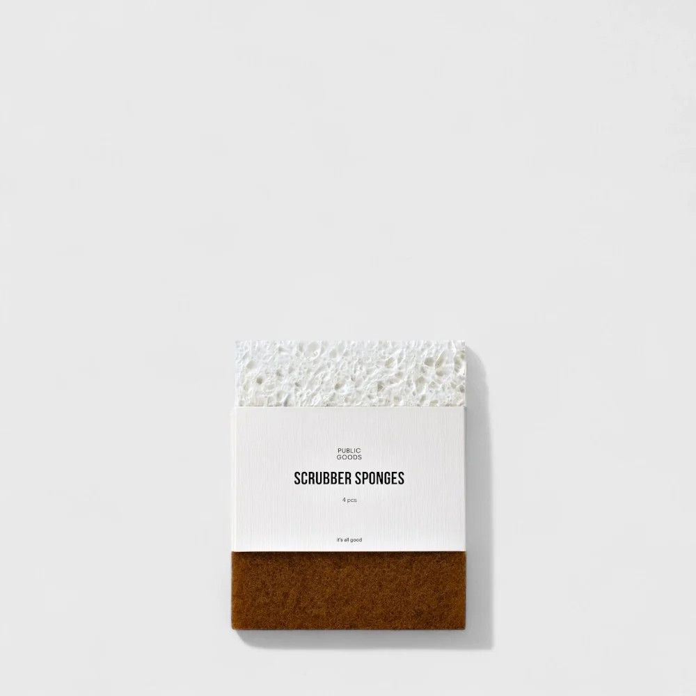 Scrubber Sponges (4 ct) | Public Goods