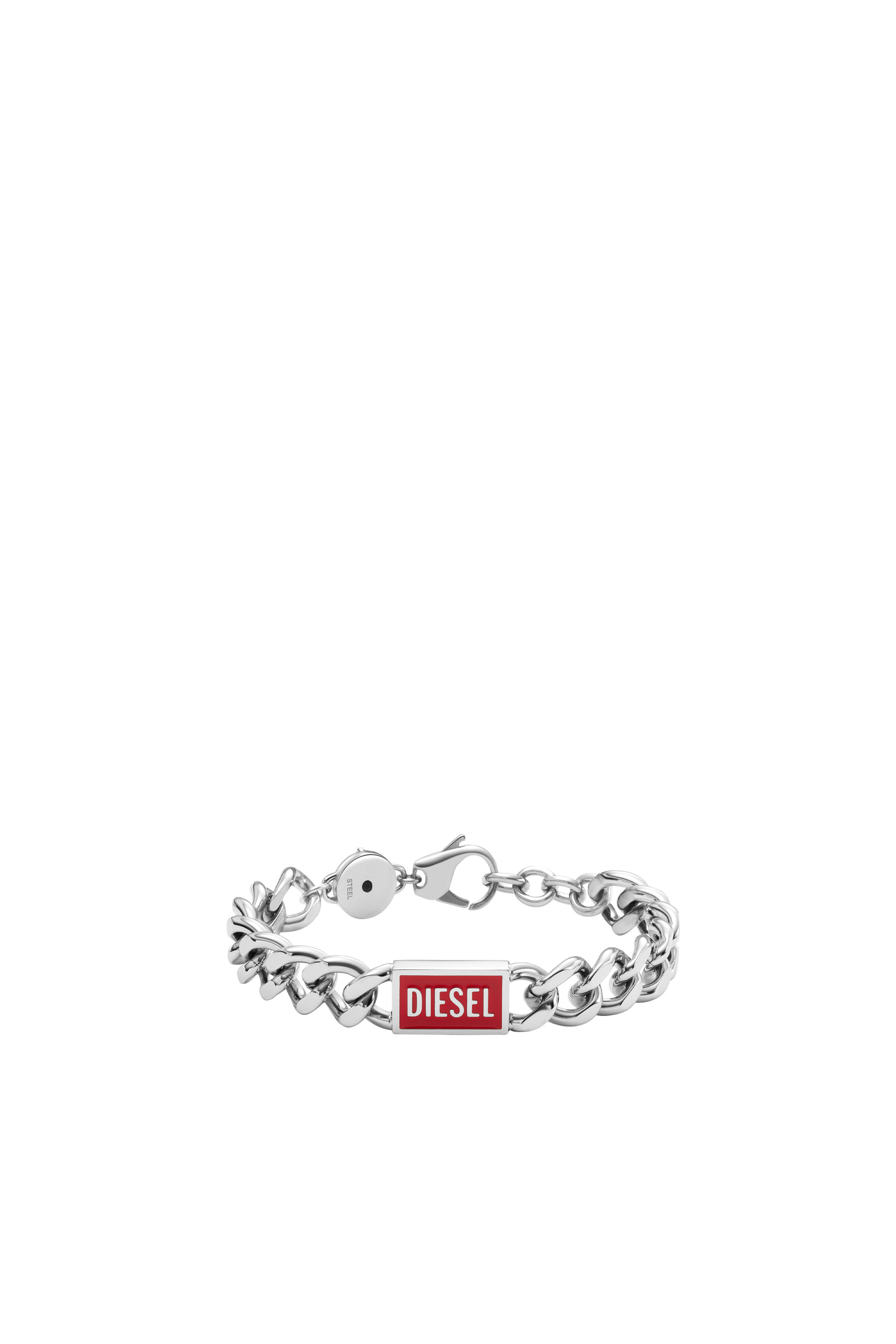 Stainless Steel Logo Chain Bracelet | Diesel US