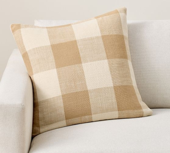 Sawyer Check Pillow Cover | Pottery Barn (US)