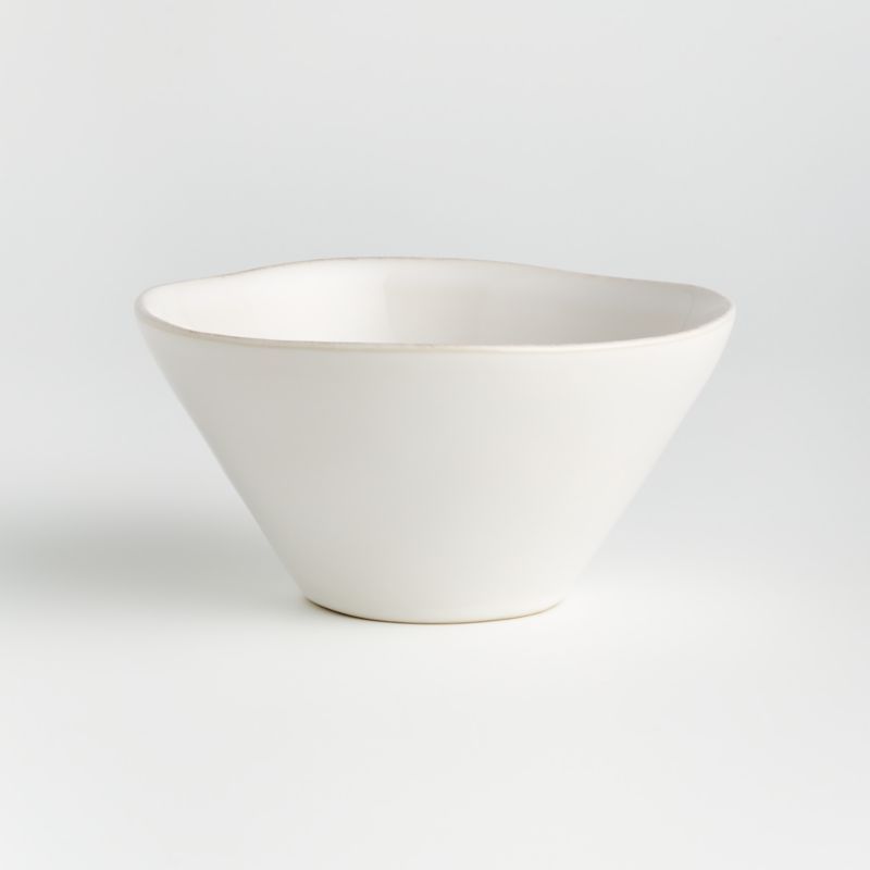 Marin White Bowl + Reviews | Crate and Barrel | Crate & Barrel
