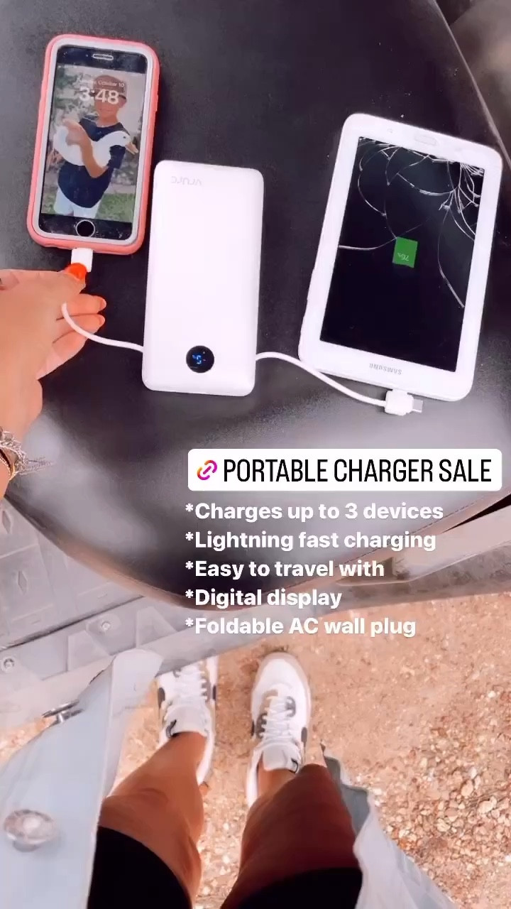 Portable Phone charger. . Gift guide for her. Gift guide for teens. Teen girl gift guide. Sports mom. Prime day deal. Sports mom. Game day outfit. Shoes. Sneakers. Trucker hat. Fall fashion. Fall outfit. Daily deal. Casual. Halloween. Halloween outfit. 


Comment SHOP below to receive a DM with the link to shop this post on my LTK ⬇ https://liketk.it/4Tp05 #ltkvideo #ltkover40 #ltkxprimeday

#LTKVideo #LTKActive #LTKxPrimeDay