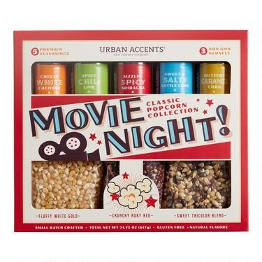 Urban Accents Movie Night Popcorn and Seasonings Set 8 Pack | World Market