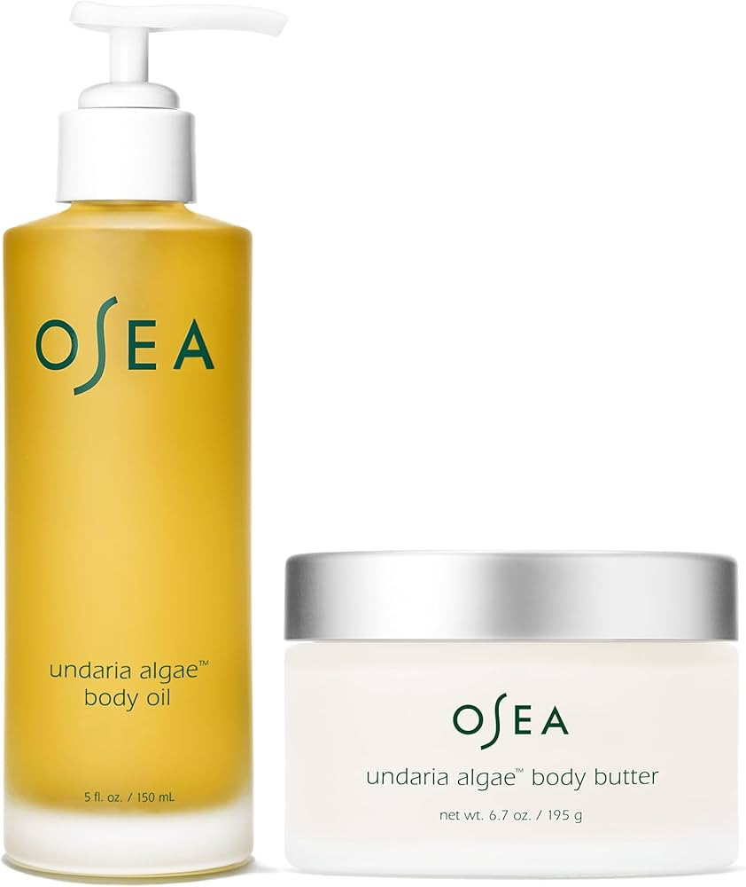 OSEA Undaria Hydrate & Glow Duo- Undaria Algae Body Butter & Undaria Algae Body Oil | Amazon (US)
