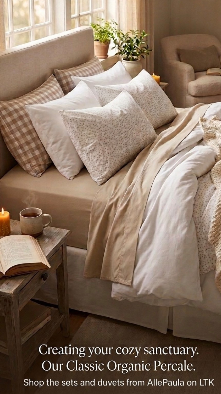 Quince percale sheet sets and duvets 🖤 @Quince 

#LTKmomlife #LTKMothersDay #LTKHome