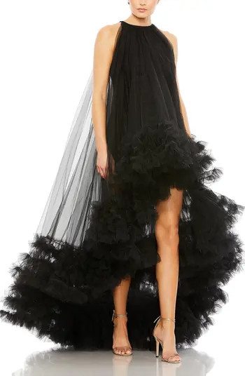 Mac Duggal High-Low Tulle Gown | Nordstrom | Nordstrom