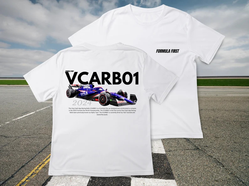 NEW 2024 VCARB Formula 1 Car T-Shirt | F1 | Etsy (US)